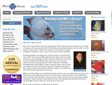 Tablet Screenshot of macsdiscus.com